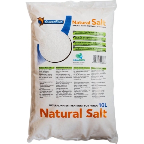 Superfish Vijver Natuurzout Zak 10l