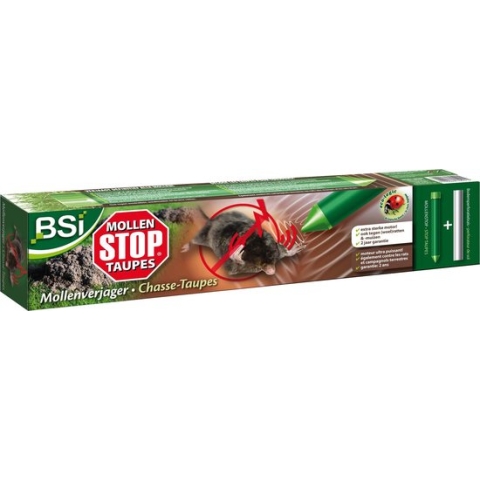BSI mollenverjager extra sterk op batterijen | Mollen Stop