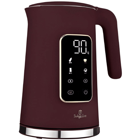 BerlingerHaus Waterkoker BPA-vrij, CoolTouch-behuizing, Digitale timer, LC-display, Instelbare temperatuur, Oververhittingsbeveiliging Aantal/Volume: 1.7 l