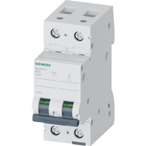 Siemens 5SL45257 5SL4525-7 Zekeringautomaat 25 A 230 V