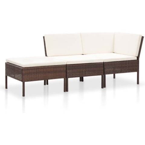 vidaXL-3-delige-Loungeset-met-kussens-poly-rattan-bruin