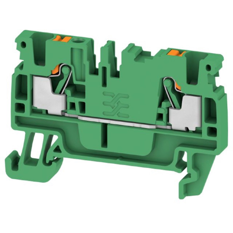 Weidmüller 1521950000 Doorgangsklem 5.1 mm Spanveer Groen 100 stuk(s) Piece