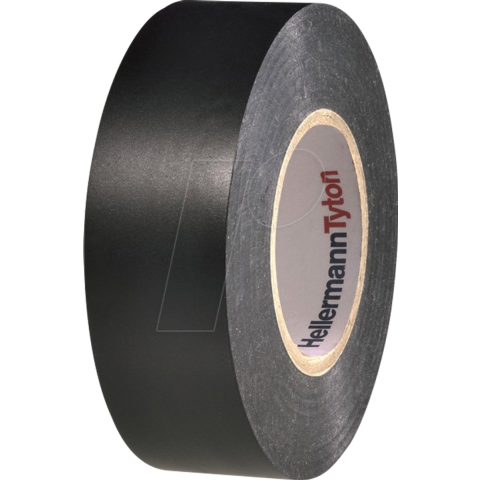 HellermannTyton HTAPE-FLEX2000+38x20-PVC-BK 710-10705 Isolatietape (l x b) 20 m x 38 mm 1 stuk(s)