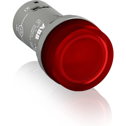 ABB CL2-502R Signaallamp Met NOT-AUS schakelaar Rood 1 stuk(s)