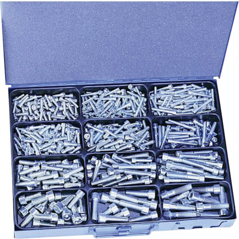 810777 Inbusschroeven-assortiment 400 onderdelen