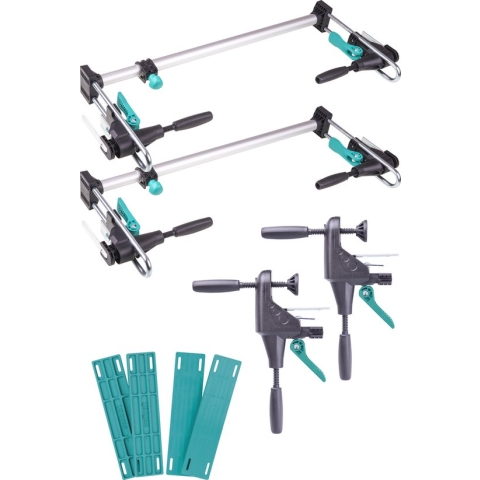 wolfcraft - Deurkozijn-montageset "PRO" De complete set voor het monteren van deuren - artikel nr. 3676000