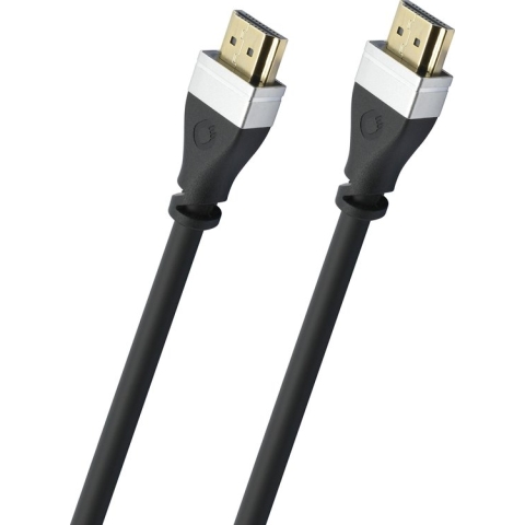 OEHLBACH 33103, 3 m, HDMI Type A (Standaard), HDMI Type A (Standaard), 3D, 48 Gbit/s, Zwart
