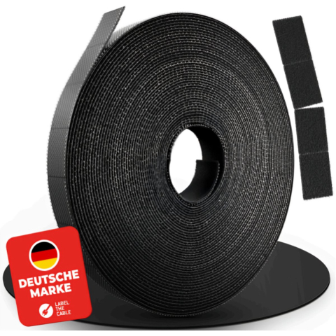 Label the Cable LTC RIP STRAPS Klittenband (l x b) 10 m x 15 mm 10 m