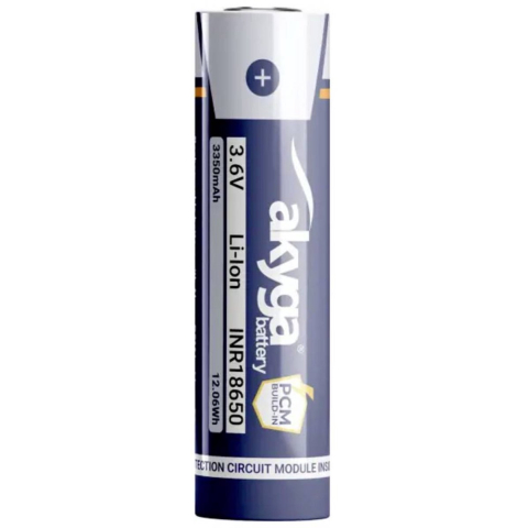 Akyga Speciale oplaadbare batterij Li-ion 3.6 V 3350 mAh 1 stuk(s)