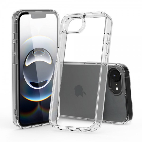 Nevox StyleShell SHOCKFlex Case iPhone 16e, iPhone 17e Transparant