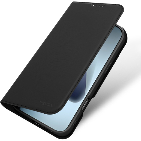 Nevox Vario Series Flip cover iPhone 17 Pro Max Zwart