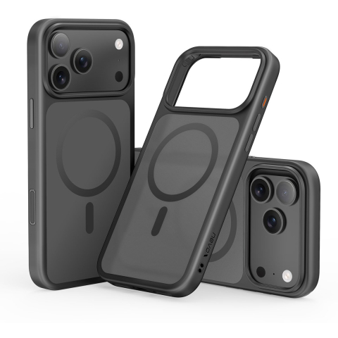Nevox StyleShell Invisio Case iPhone 17 Pro Zwart
