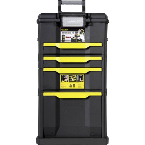 STANLEY Gereedschapswagen 1-79-206 - 3in1 - Telescopische handgreep - Trolley