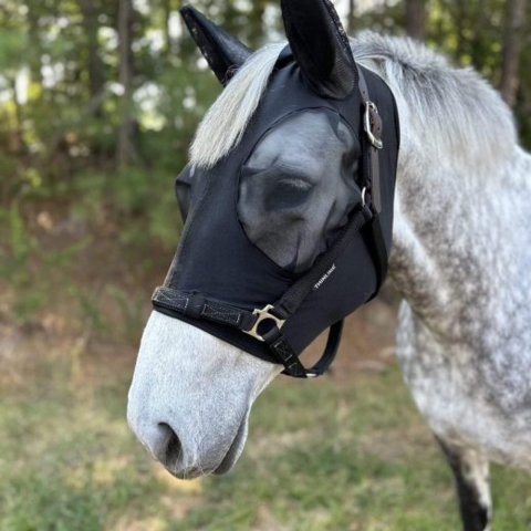 Anti-vliegenmasker voor paarden ThinLine
