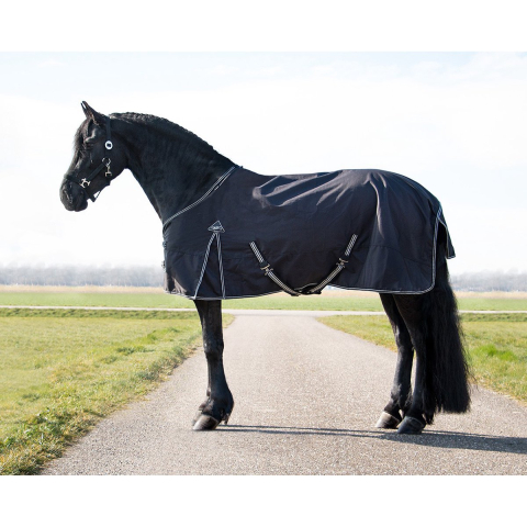 Outdoor paardendeken QHP Turnout Big Neck 150g