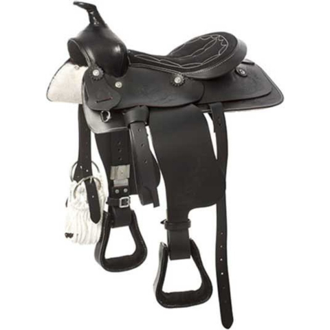 Western zadel voor paard Hispano Hipica