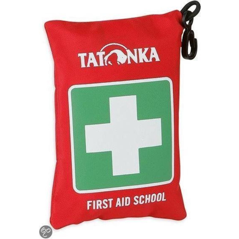 Verbanddoos voor kinderen + dinosaurusverbanden Tatonka First Aid School