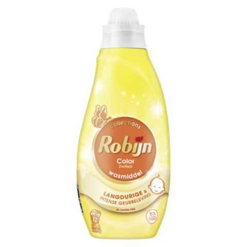 2+4 gratis: Robijn Klein & Krachtig Wasmiddel Zwitsalgeur 22 Wasbeurten 665 ml