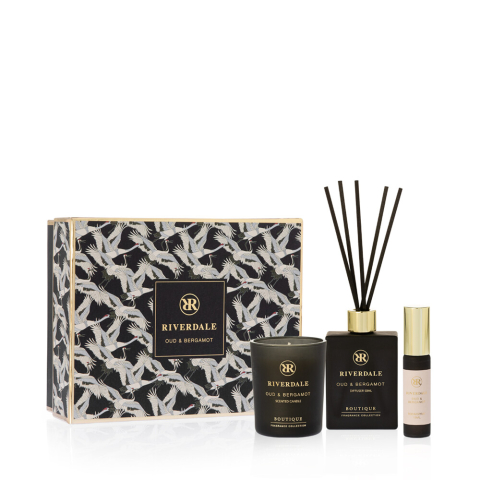 Riverdale Geschenkset Oud & Bergamot Small Kraanvogel