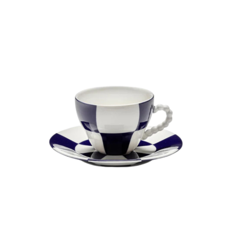 SERAX - Les Objets Mouleversants - Kop&schotel blauw White Fête des Bêtes