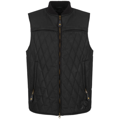Leren motorvest John Doe Lowrider Wax