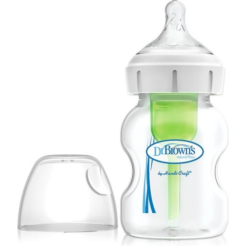 Dr. Brown's Options+ Anti-Colic Babyfles - Brede halsfles - 150ml