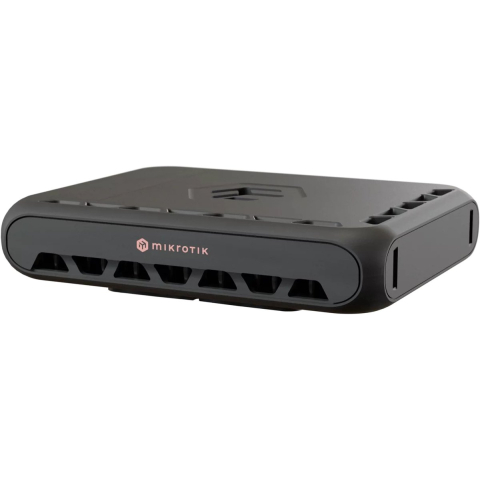 MikroTik hAP be³ Media Wireless Router - Wireless router 802.11a/b/g/n/ac/ax/be (Wi-Fi 7)