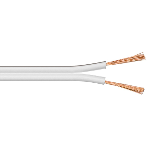 Pro Luidspreker cable Wit CCA 50 m - 50 m roll cable D