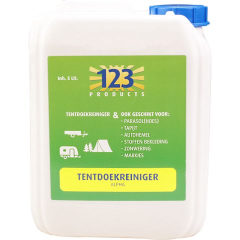 123 Alpha Tentdoekreiniger Jerrycan 5L