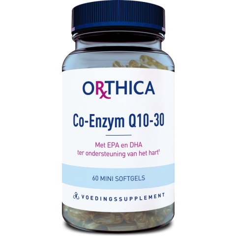 Orthica Co-Enzym Q10-30 (voedingssupplement) - 60 Mini Softgels