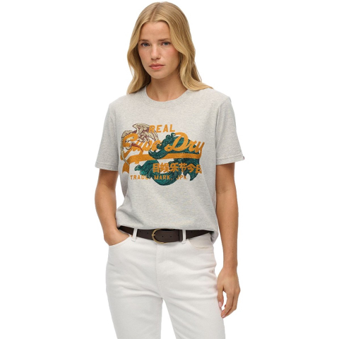 T-shirt met dameslogo Superdry Tokyo Vintage