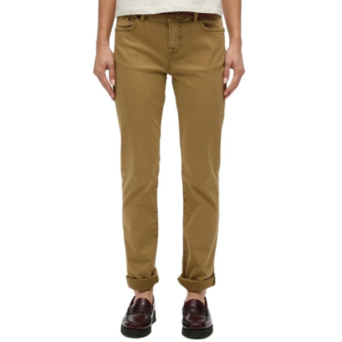 Slim satijnen hoog taille broek voor dames Superdry