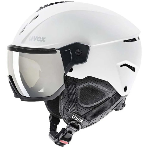 Uvex Instinct Visor, ski helm met vizier, wit