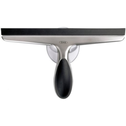 OXO - raamwisser - met houder - rvs