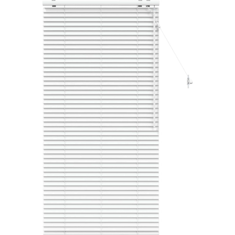VidaXL Venetiaanse jaloezie wit 80 x 160 cm 35 mm
