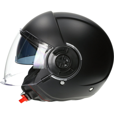 Jethelm met dubbel scherm MT Helmets Viale SV