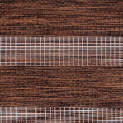 LICHTBLICK Duo rolgordijn (Donkerbruin, 80 x 220 cm)