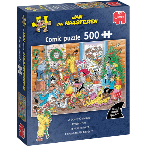 Jumbo Puzzel 500 st. jvh kerstkriebels