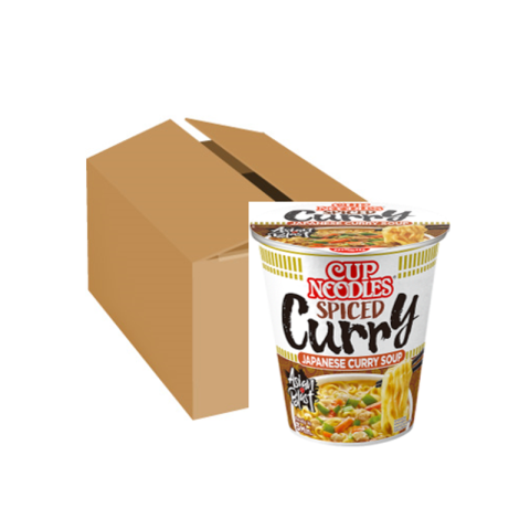 NISSIN instantnoedels beker curry 8 x 67 g 1 doos