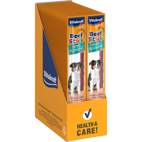 Vitakraft beef stick - hypoallergeen - 50 stuks - 50x12 gram