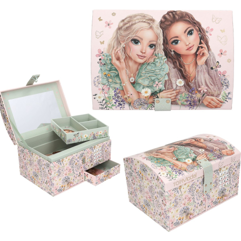 Top Model TOPModel grote sieradendoos met code en geluid SUMMER FEELING Opmaken en sieraden
