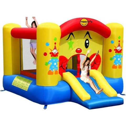 Happyhop Hop Springkasteel Clown Springkastelen