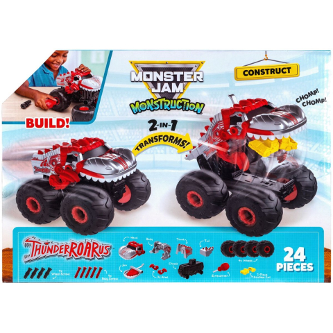 Monster Jam - 1:24 Monstruction Thunderroarus Truck Voertuigen Speelgoed voertuigen Diverse speelgoedvoertuigen