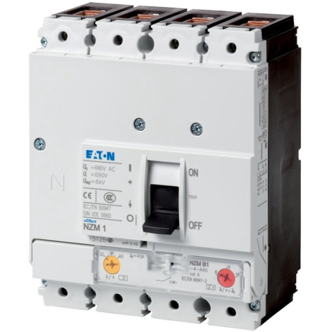 Eaton NZMN1 4-polige 100A 50kA installatieautomaat - 265819
