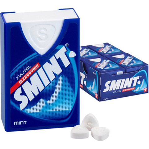 Smint mint blauw (12x 40 stuks)