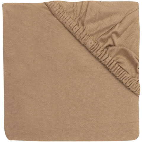 Jollein hoeslaken boxmatras - 75x95cm - jersey - hazel