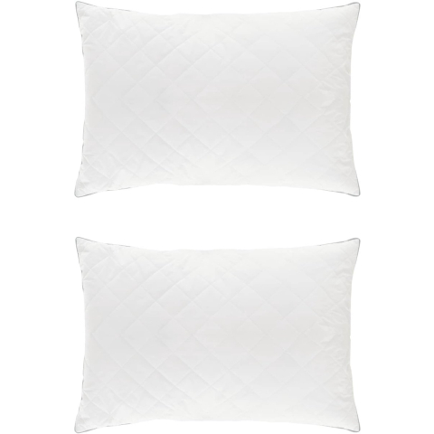 VidaXL 90% ganzen dons dekbedset fulda 3 st 200 x 200 cm 310 gsm wit