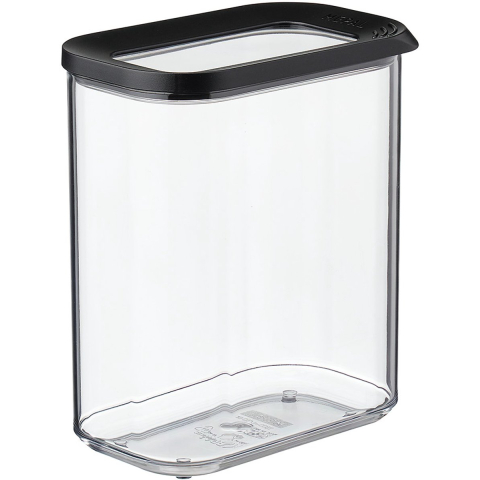 Mepal voorraaddoos modula 1500ml zwart