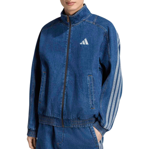 Denim Trainingsjas Met Een Ruime Pasvorm adidas Stadium