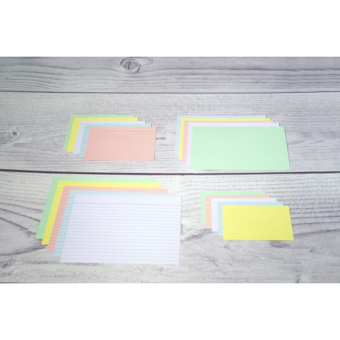 Exacompta Indexkaarten 10849SE A6 Groen 10,7 x 15 x 2,5 cm Pak van 20
